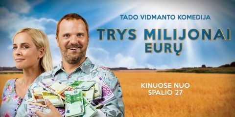 Trys milijonai eurų