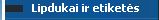 Lipdukai ir etiketės